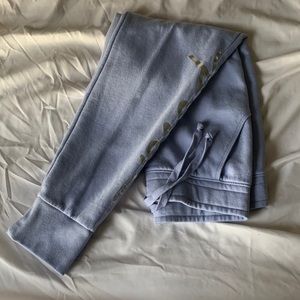 PINK victoria secret purple joggers